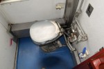 This was the train loo. Functional and worked.