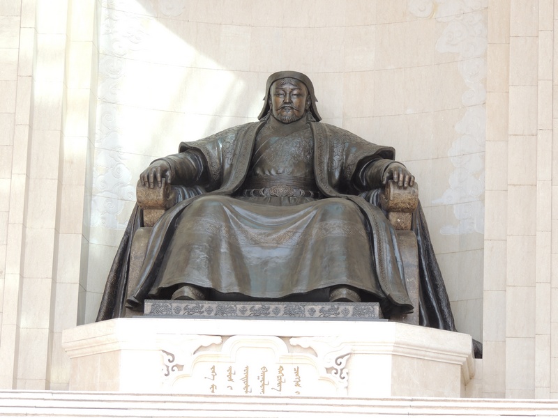 Big statue of Ghingis Khan, Ulan Batar.
