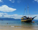Our Neptune 11 tour boat in Paraty.